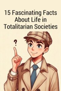 15 Fascinating Facts About Life in Totalitarian Societies